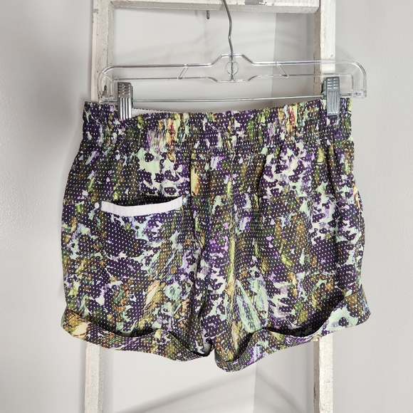 Lululemon shorts womens size 6 spring break away floral drawstring multicolor - Picture 5 of 5